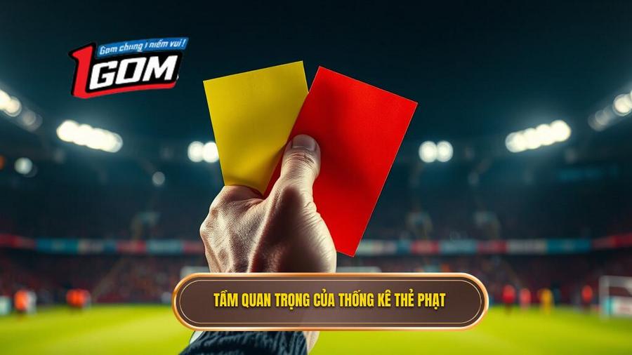 Tại sao thống kê thẻ phạt lại quan trọng trong cá cược?