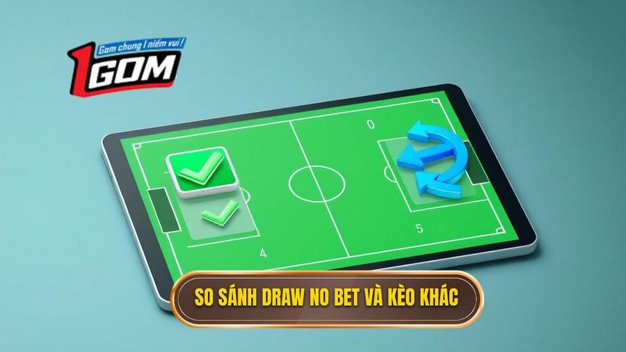 Phân tích sự khác biệt giữa Draw no bet và các loại kèo khác