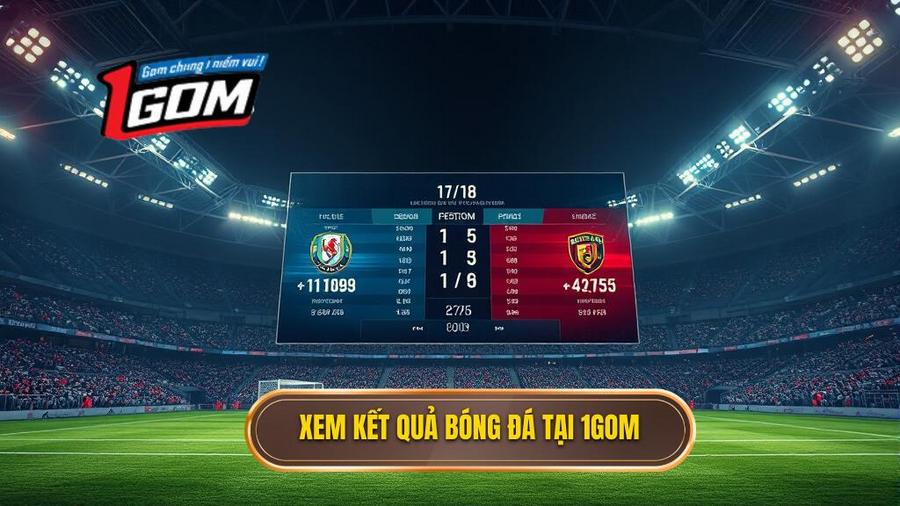 1GOM - Địa chỉ xem kết quả bóng đá uy tín hàng đầu