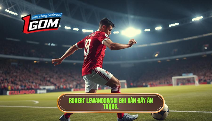 2. Robert Lewandowski ghi bàn đầy ấn tượng.