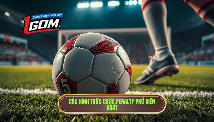Các hình thức cược penalty phổ biến nhất