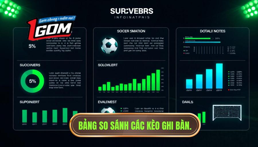 Bảng so sánh các kèo ghi bàn